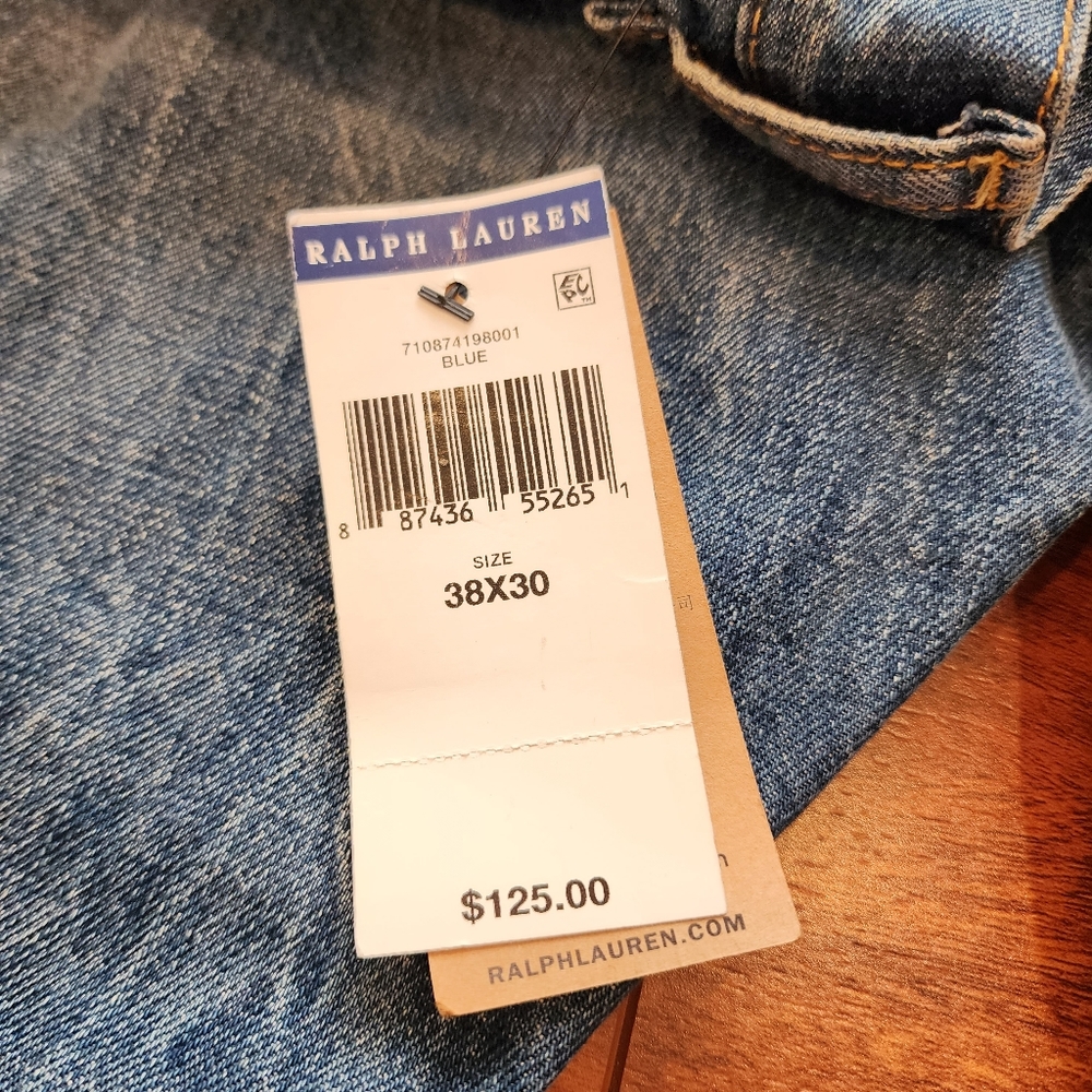 Polo Ralph Lauren The Classic Fit Men's Jean Size 38x30 - Picture 13 of 14